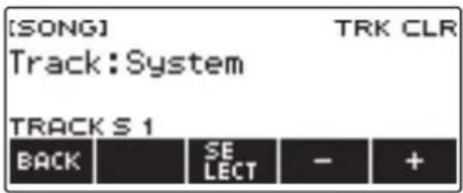 CASIO CTS400 - Suppression d'une piste d'enregistrement multipiste - 1
