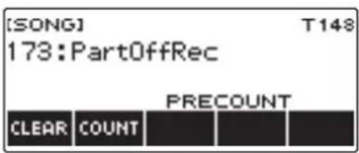 CASIO CTS400 - Appuyez sur ▶/■ ou RECORD pour quitter l'opération d'enregistrement. - 1