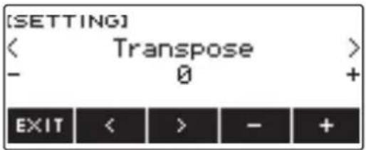 CASIO CTS400 - Appuyez sur SETTING. - 1