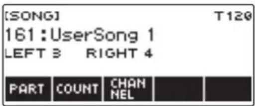CASIO CTS400 - Appuyez sur BACK. - 1