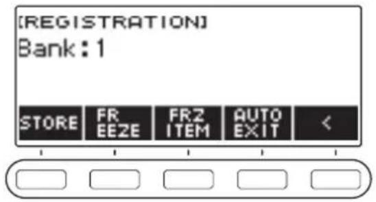 CASIO CTS400 - Utilisez > pour sélectionner le menu à 5 boutons qui comprend AUTO EXIT. - 1