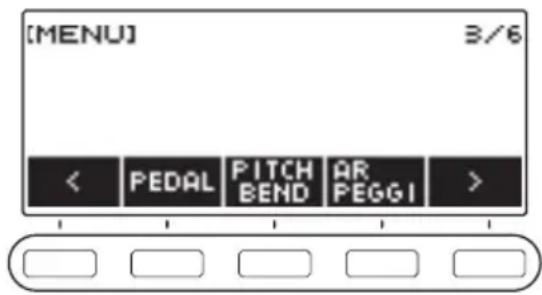 CASIO CTS400 - Modifier le niveau auquel la hauteur est affectée quand la molette de variation de la hauteur est utilisée - 1