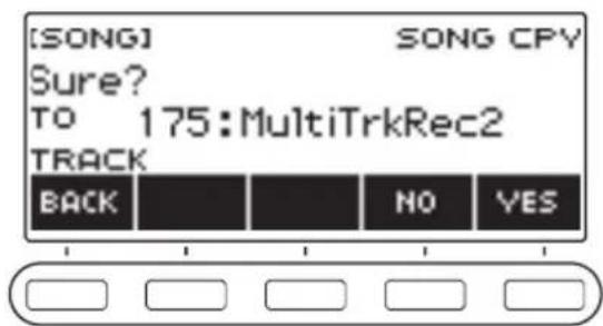 CASIO CTS400 - Appuyez sur SELECT. - 1
