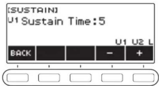 CASIO CTS400 - Tournez le cadran pour changer le réglage. - 1