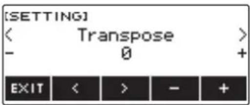 CASIO CTS400 - Appuyez sur SETTING. - 1