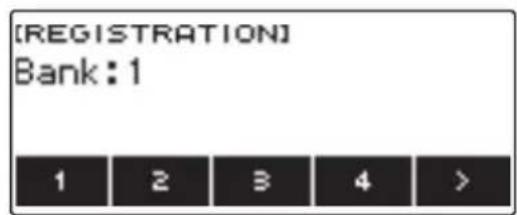 CASIO CTS400 - Sauvegarde d'une configuration - 2