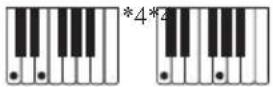 CASIO CTS400 - Guide des doigtés - 2