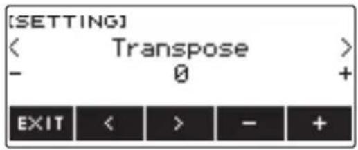 CASIO CTS400 - Appuyez sur SETTING. - 1