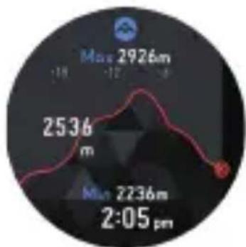 CASIO Pro Trek Smart WSDF30 - Utilisation de l'Altimetre - 2