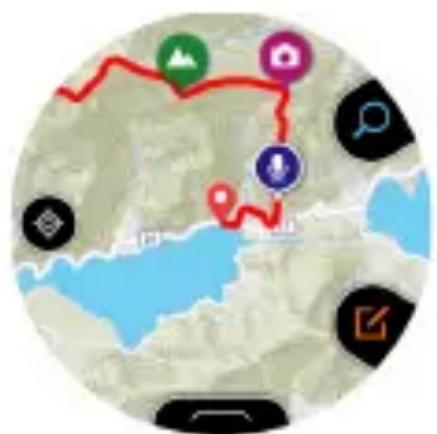 CASIO Pro Trek Smart WSDF30 - Activation de Recherche route sur une carte (Affichage route) - 1