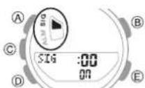 CASIO GShock GBA900 - Activation du signal sonore horaire - 2