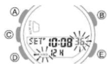 CASIO GShock GBA900 - Activation de la tonalité des boutons - 1