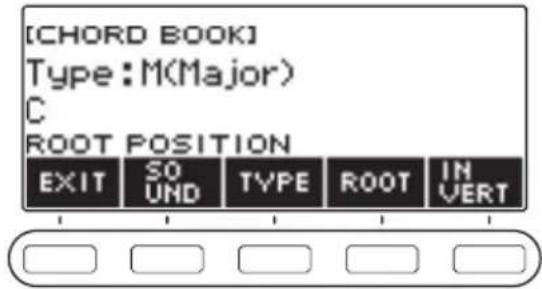 CASIO LKS450 - Appuyez sur CHORD BOOK. - 1