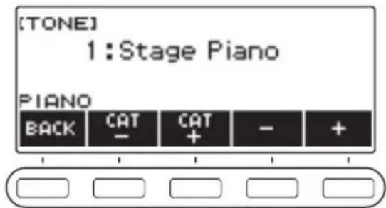 CASIO LKS450 - Tournez le cadran pour sélectionner une sonorité. - 1