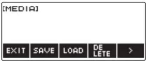 CASIO LKS450 - Appuyez sur MEDIA. - 1