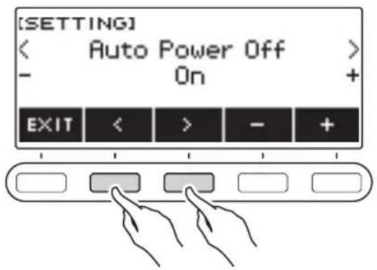 CASIO LKS450 - Appuyez sur SETTING. - 2