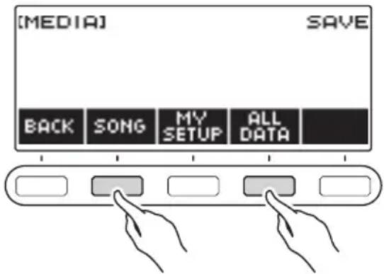 CASIO LKS450 - Sauvegarde des données du clavier numérique sur une clé USB - 1