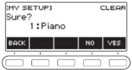 CASIO LKS450 - Appuyez sur CLEAR. - 1