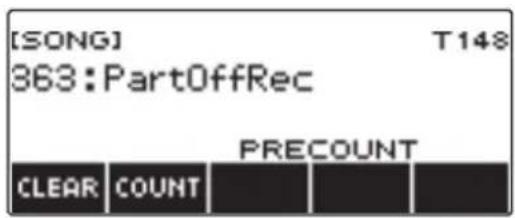 CASIO LKS450 - Appuyez sur ▶/■ ou RECORD pour quitter l'opération d'enregistrement. - 1