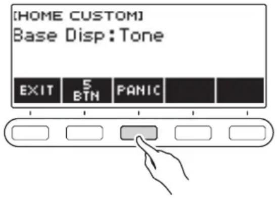 CASIO LKS450 - Prévention de l'arrêt de la lecture lorsque vous appuyez sur HOME (fonction PANIC) - 1