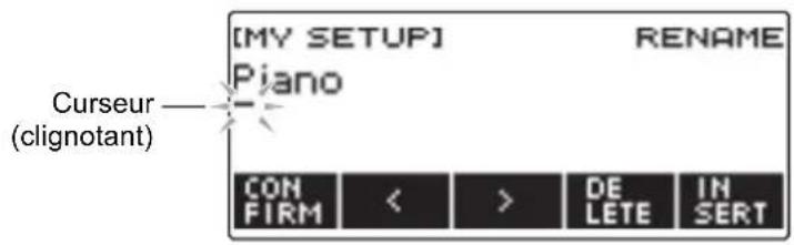 CASIO LKS450 - Saisie de caractères - 1