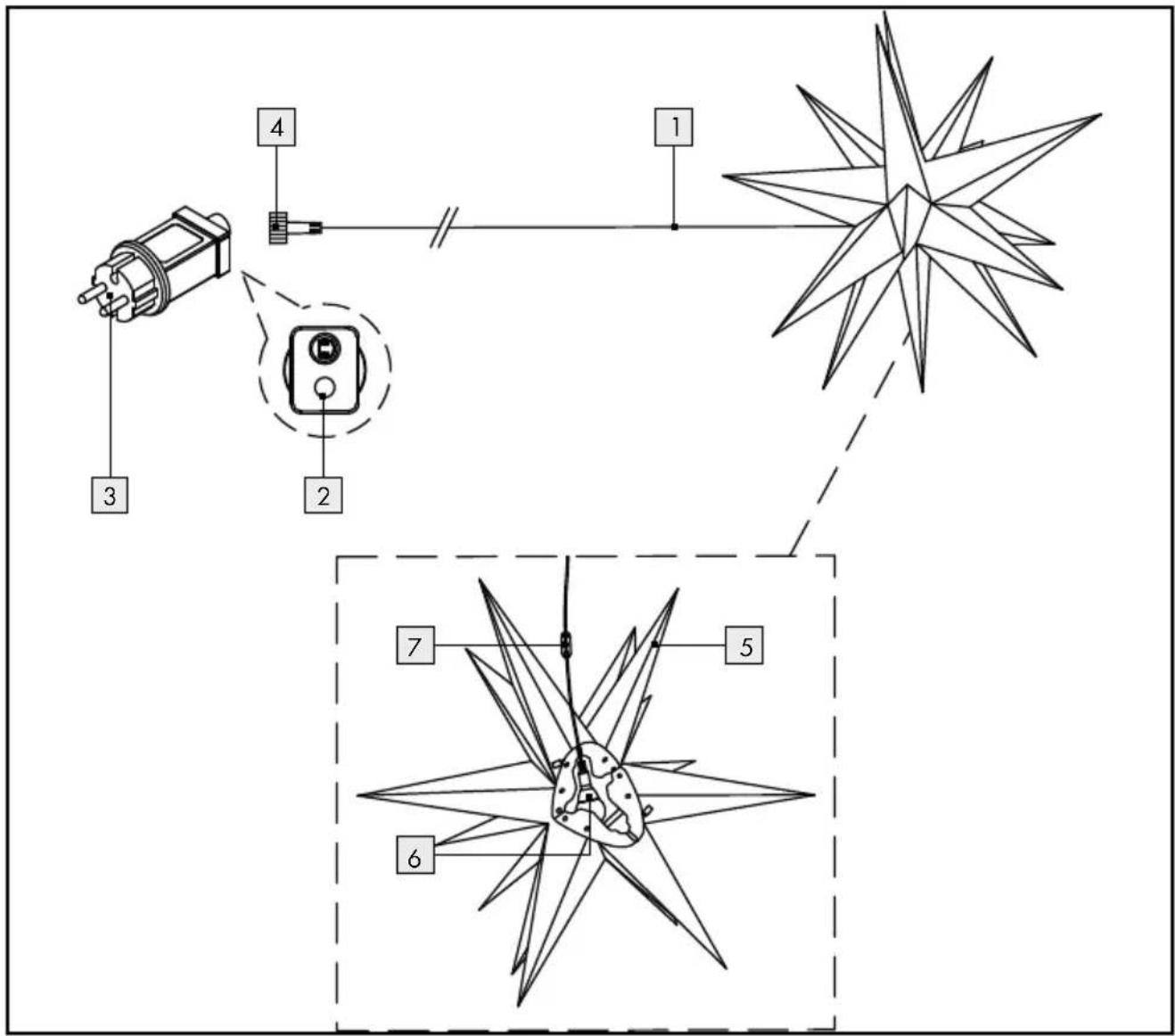 Livarno Lux IAN 359991 - LED STAR LIGHT - 1