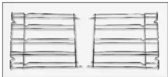 HOOVER HOVEN 500 HOZ6901INE - Lateral wire grids - 1