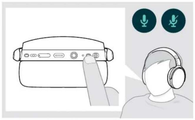 SENNHEISER ADAPT 361 - Désactivation du microphone - 1