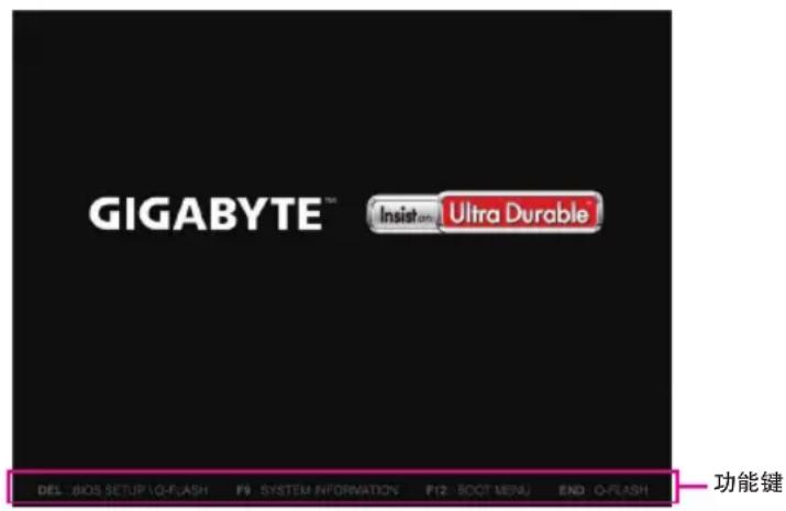 GIGABYTE GAZ97HD3P - 2-1 开机画面 - 1