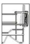 WHIRLPOOL WFO 3T142 X - FOLDABLE FLAPS WITH ADJUSTABLE POSITION - 1