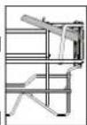 WHIRLPOOL WFO 3T142 X - FOLDABLE FLAPS WITH ADJUSTABLE POSITION - 2