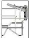 WHIRLPOOL WFO 3T142 X - AJUSTER LA HAUTEUR DU PANIER SUPÉRIEUR - 3