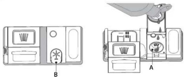 WHIRLPOOL WFO 3T142 X - FILLING THE RINSE AID DISPENSER - 1