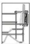 WHIRLPOOL WFO 3T142 X - AJUSTER LA HAUTEUR DU PANIER SUPÉRIEUR - 2