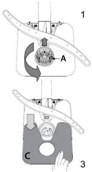 WHIRLPOOL WFO 3T142 X - N'utilisez pas le lave-vaisselle sans les filtres ou si un filtre est mal ajusté. - 1