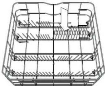 WHIRLPOOL WFO 3T142 X - PANIER INFÉRIEUR - 1