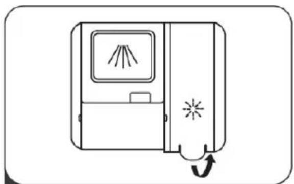 BRANDT DWF128DW - • Remplissage du bac à produit de rinçage - 1