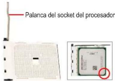 GIGABYTE GA8I915P DuoA - Instalacion del procesador AMD (omitesta pasosi la placabaseieneunaCPU integrada) - 1