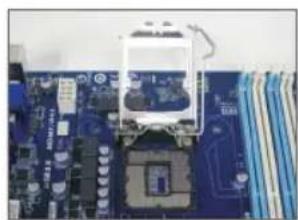 GIGABYTE GA8I915P DuoA - Instalação de uma CPU Intel (avance este passo se aplaça principal possuir uma CPU incorpORA) - 1