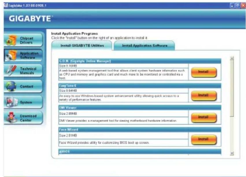 GIGABYTE GAEG41MFS2H - 3-2 Application Software (アフレロールフウア) - 1