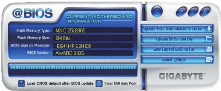 GIGABYTE GAEG41MFS2H - @BIOSを使用する： - 1