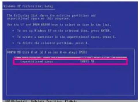 GIGABYTE GAEG41MFS2H - Windows XPのインスローはドリフの分割 - 2