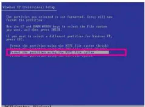 GIGABYTE GAEG41MFS2H - Windows XPのインスローはドリフの分割 - 3