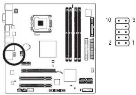 GIGABYTE GAEG41MFS2H - 11) F AUDIO (前面八零儿才一丁才八夕) - 1