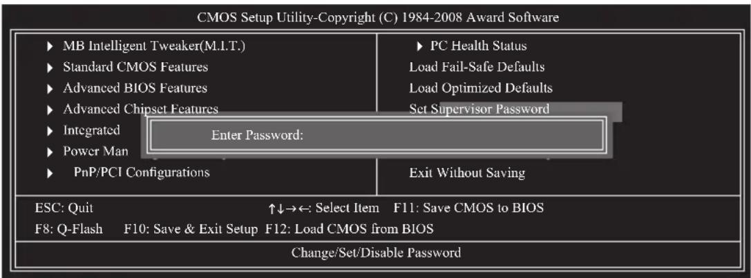 GIGABYTE GAEG41MFS2H - 2-13 Set Supervisor/User Password - 1