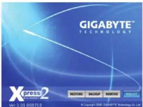 GIGABYTE GAEG41MFS2H - Xpress Recovery2 完成了 - 1