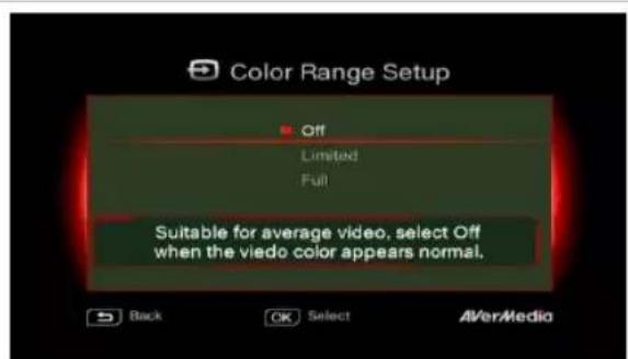 AVERMEDIA Live Streamer CAP 4K BU113 - OSD Menu - 2
