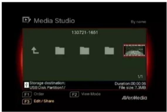 AVERMEDIA Live Streamer CAP 4K BU113 - OSD Menu - 1