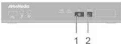 AVERMEDIA Live Streamer CAP 4K BU113 - Pannello anteriore - 2