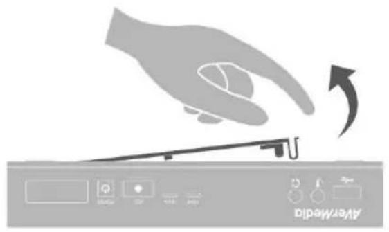 AVERMEDIA Live Streamer CAP 4K BU113 - Remove the HDD Lid - 2
